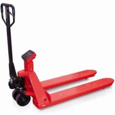 Transpallet pesatore con stampante e sollevatore manuale con bilancia Kg.2000 pe