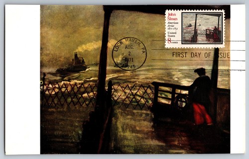 1433 john sloan fdc - #1433,