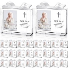 Set 24 Cornici Battesimo 3,5 x