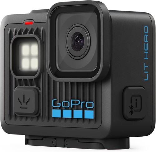 Gopro lit hero black action - black,
