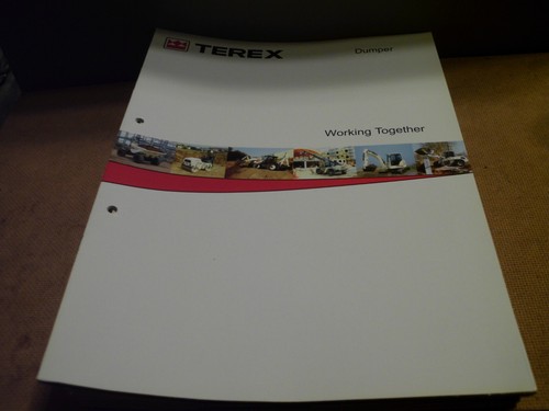 Terex dumper working - dumper, "working