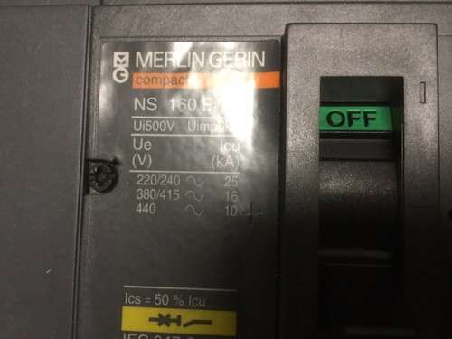 Merlin gerin ns160e - merlin,