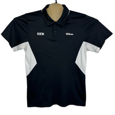 Polo Wilson uomo media nera