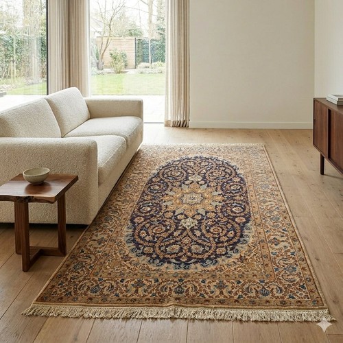 Tappeto main antico cotone - antico,