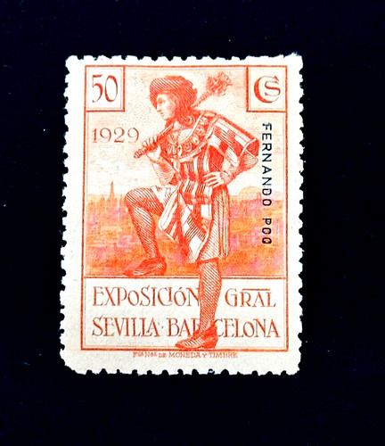 Francobollo spagna 1929 - -,