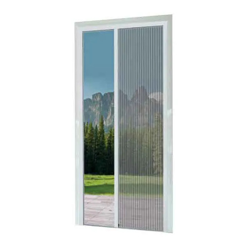 Pleated horizontal roll-up