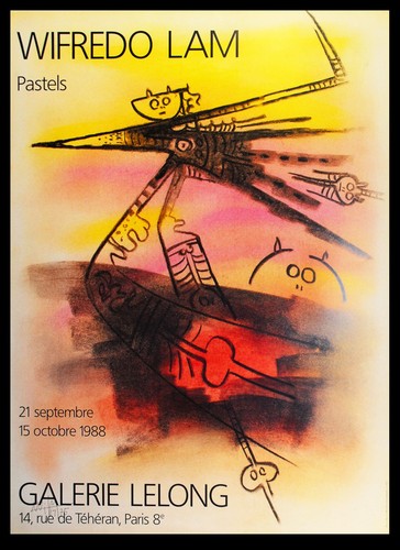 Wilfredo lam pastelli - wilfredo,