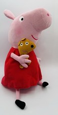 TY Peppa Pig Plush Toy Holding