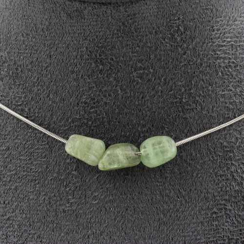 Collana perle apatite - 3,
