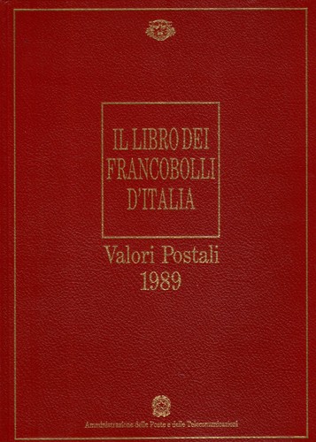 Repubblica italiana 1989 - italiana, libro
