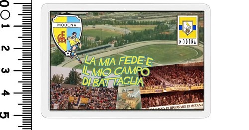 Foto magnete calcio figurina - magnete,