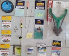 Kit n. 52 Articoli per la pesca Ami, Bombarde, fili, girelle, artificiale, canna