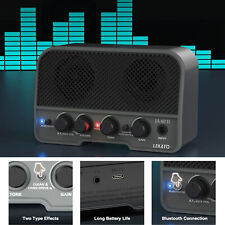 LEKATO Amplificatore Chitarra Bluetooth 5.0 Amplificatore Elettrico Ricaricabile Regalo Natale