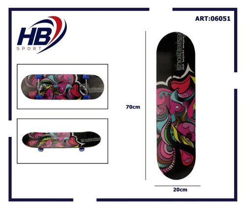 Skateboard skate legno - in,