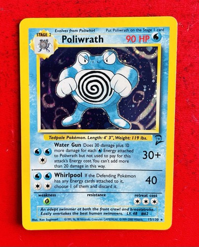 Lotto carte pokemon poliwrath - lotto,