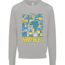 Felpa Uomo Design Farmacista Chimico