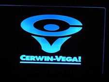 INSEGNA LED ACRILICA INCISA CERWIN-VEGA