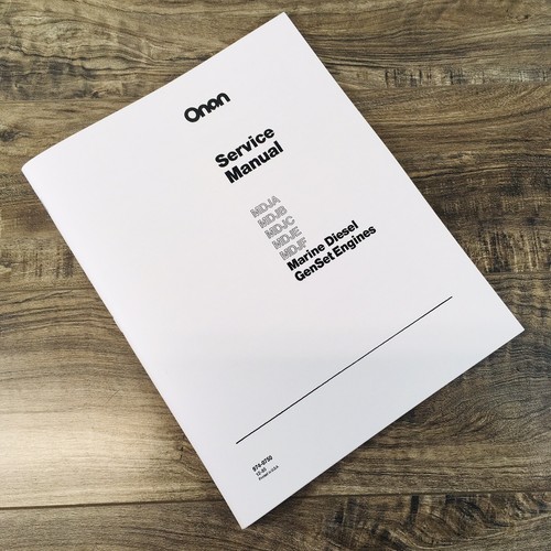 Onan mdja mdjb - mdje, mdjf