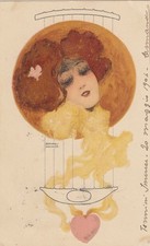 Illustartori -  Kirchner  -  Ritratto di ragazza con incensiere - Molto bella