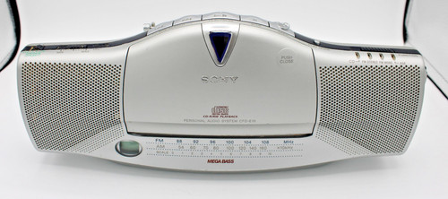 Sony cfd e10 radio boombox - sony, cd/radio