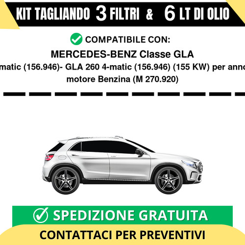 Tagliando per mercedes benz - per, mercedes-benz
