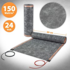 Electric foil heating walls