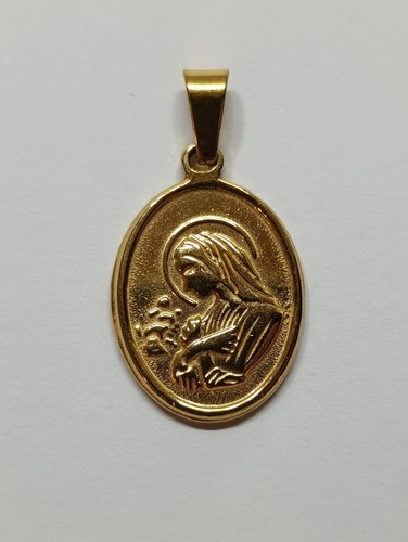 Ciondolo madonna acciaio - madonna,