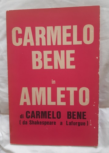 Carmelo bene amleto - bene,