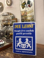 Targa smaltata e Bombata DUE