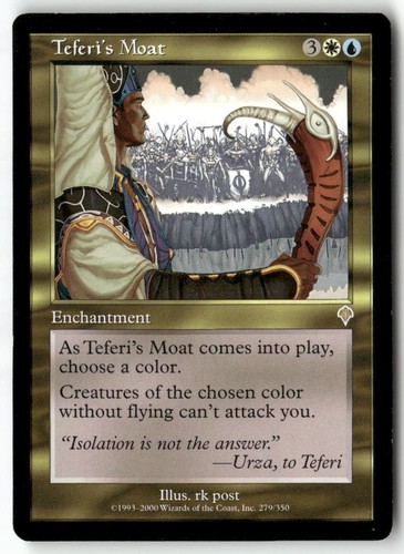 Mtg teferi moat invasion - mtg,