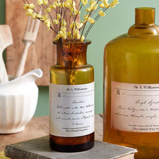 Barattolo bottiglia vetro