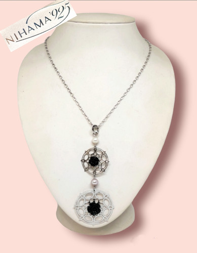 Collana argento 925 nihama - collana,