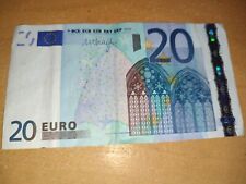  Billet 20 EURO 2002 M.DRAGHI