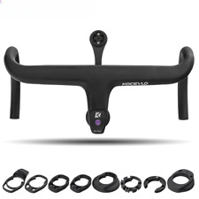 Manubrio bici da strada full carbon stelo integrato per 28,6mm con distanziali