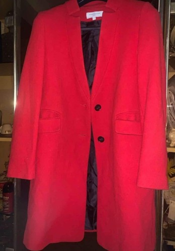 Cappotto colore rosso elegante - colore,
