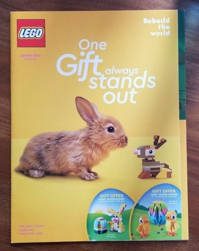 Lego catalog magazine - magazine, easter