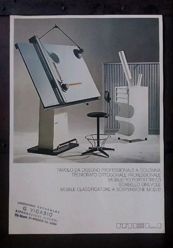 Tavolo disegno meli tecnigrafo - meli,