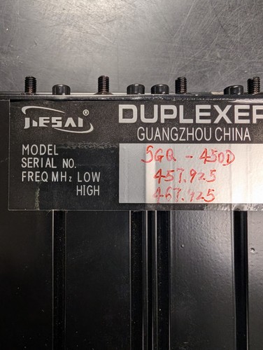 Connettore duplexer 50w uhf - n,