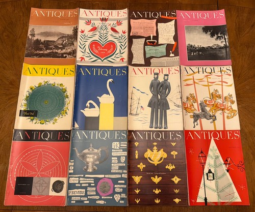 The magazine antiques - antiques,
