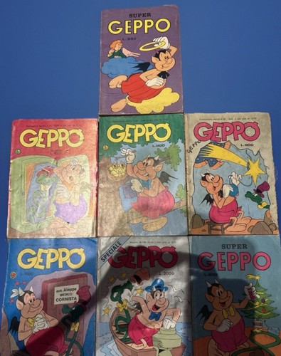 Geppo fumetti lotto - geppo,