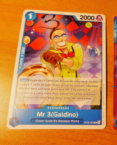 One piece card - piece,