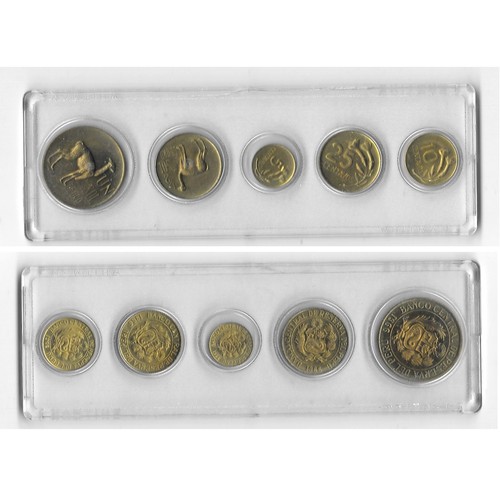 Set monete perù 1966 - 1966, un