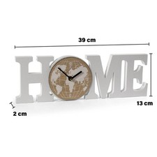 OROLOGIO IN LEGNO "HOME" DA