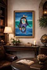 Quadro veli olio - veli, su