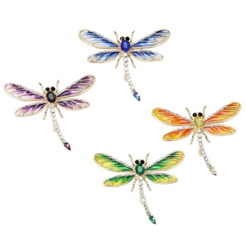 4pcs spilla libellula smaltata - spilla,