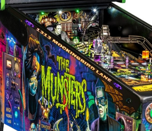 Munsters pinball led - pinball, binario