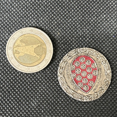 Medaglia banca toscana - medaglia,