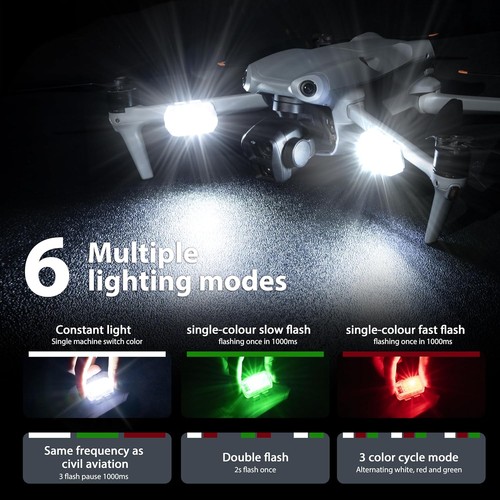 2pcs luce stroboscopica - stroboscopica, drone