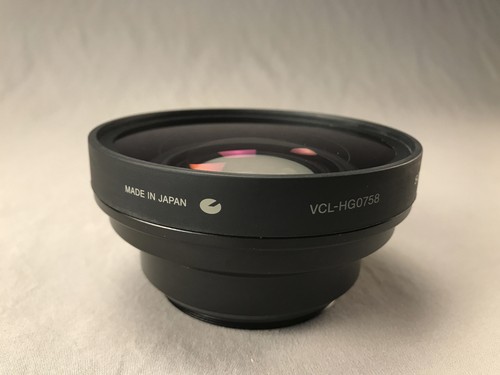 Sony vcl hg0758 - sony, obiettivo