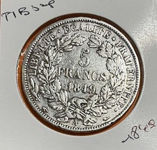 5 Francs Cérès 1849 A Paris